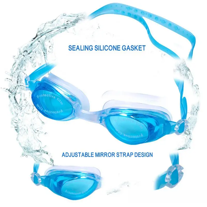 

Очки для плавания с гальваническим покрытием и защитой от УФ-излучения
