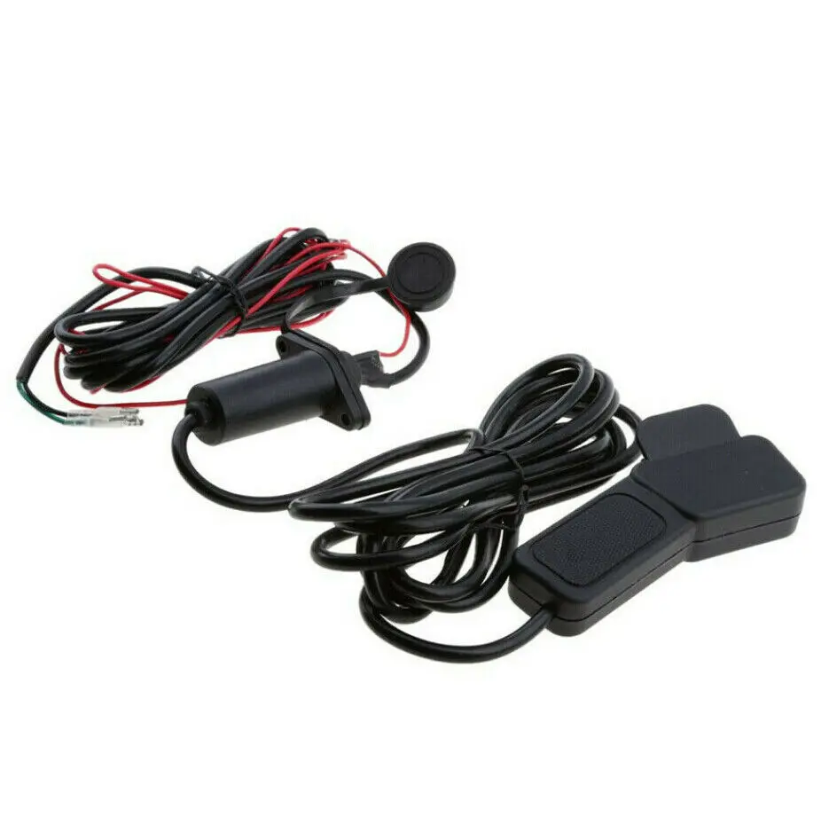 Для ATV/UTV 1X Универсальный 12V лебедка Проводная дистанционный перекидной