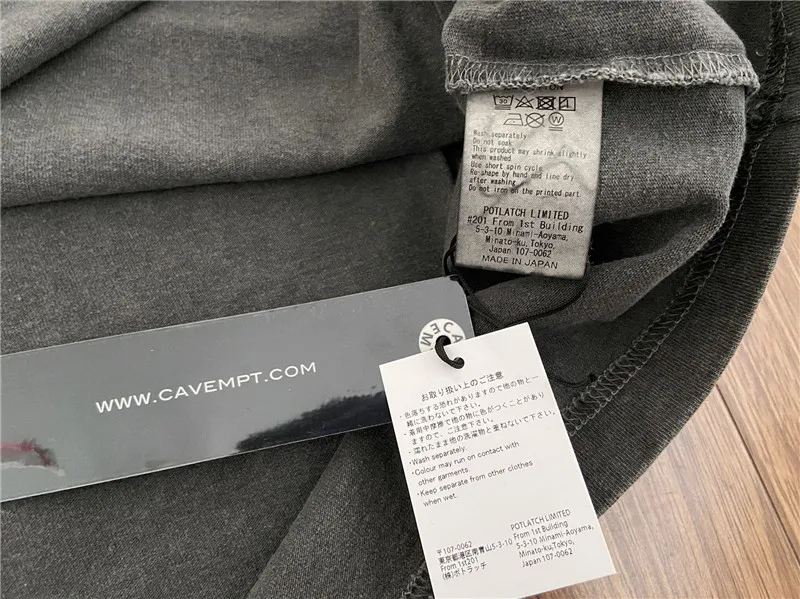 Best Quality CAVEMPT C.E CE 20SS OVERDYE FLIGHT Tee Men Women 1:1 T Shirt Loose Cav empt T-shirt | Мужская одежда