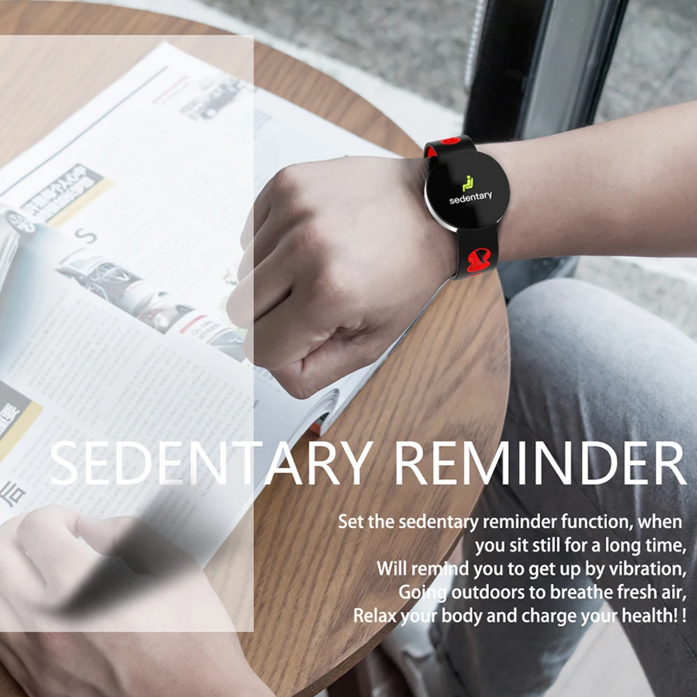 Новый умный браслет с измерением артериального давления Водонепроницаемый