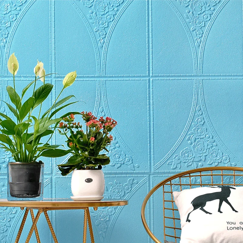 

3D Wall Sticker Imitation Brick Bedroom Decoration Waterproof Self Adhesive Wallpaper For Living Room Kitchen TV Backdrop