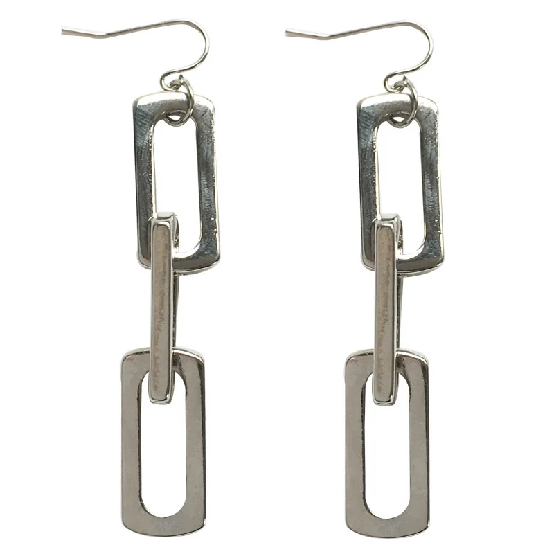 

Fashion Statement Earrings 2019 New Link earrings For Women Hanging Dangle Earrings Drop Earring modern Jewelry