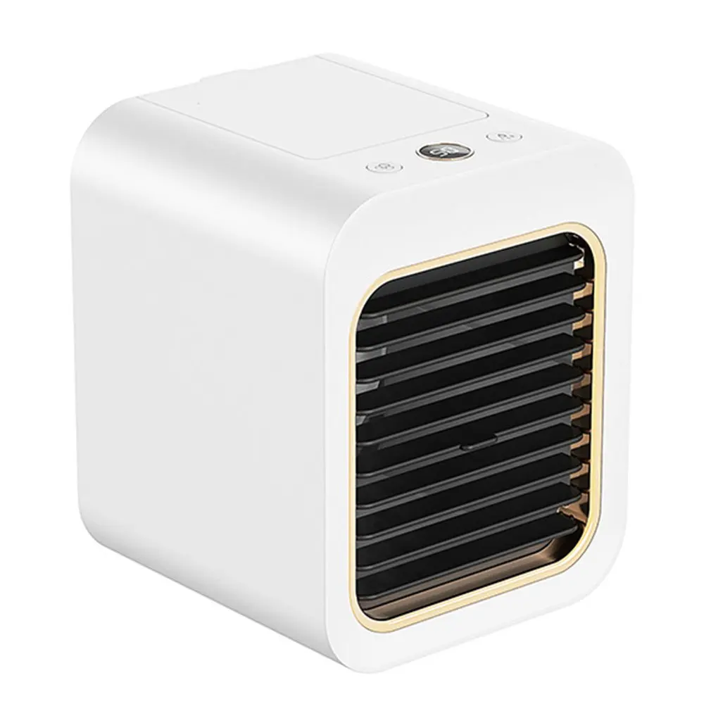 

Portable Air Conditioner USB Air Cooler Humidifier Purifier Desktop Mini Cooling Fan Personal Desktop Fan Five-in-one 3 Speeds