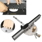 Угловой прибор с направляющей, Настольная пила, угловая линейка для ленточной пилы, столярные инструменты для деревообработки