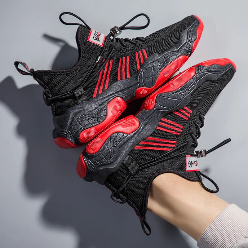 Кроссовки Kanye мужские на платформе светильник тажные легкие дышащие кеды