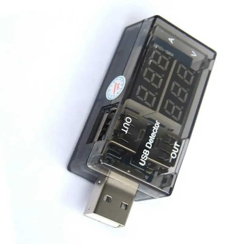 Светодиодный цифровой амперметр вольтметр для автомобиля мотоцикла детектор