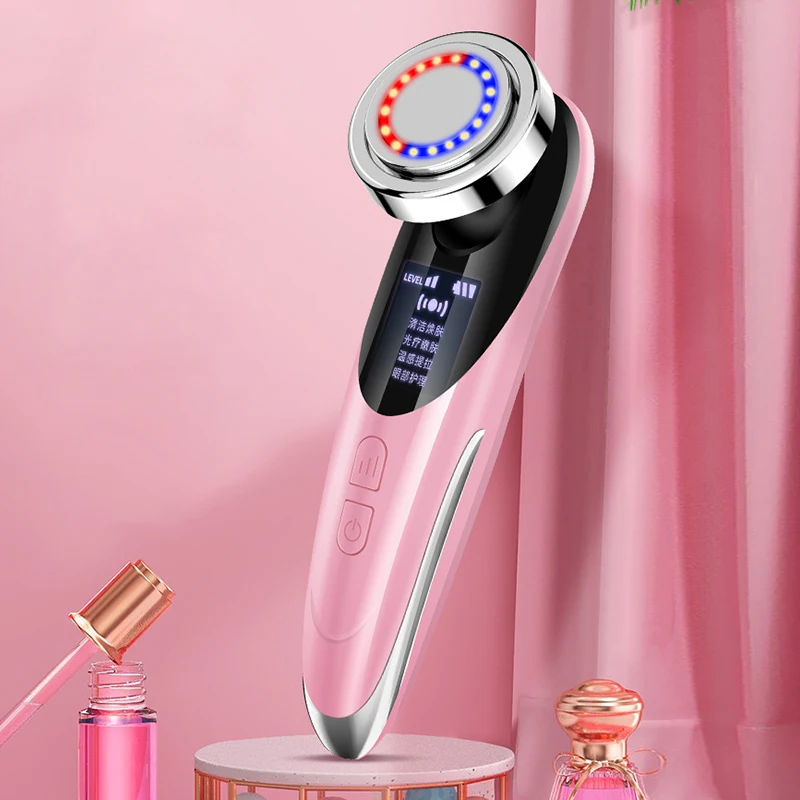 

EMS микроток массажер для лица для омоложения кожи уход за кожей для удаления морщин Красота устройство для лифтинга кожи лица XA96E