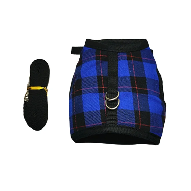 

Шлейка с поводком для кроликов, Мягкая сетчатая шлейка с поводком для морской свинки, хомяки домашнее животное