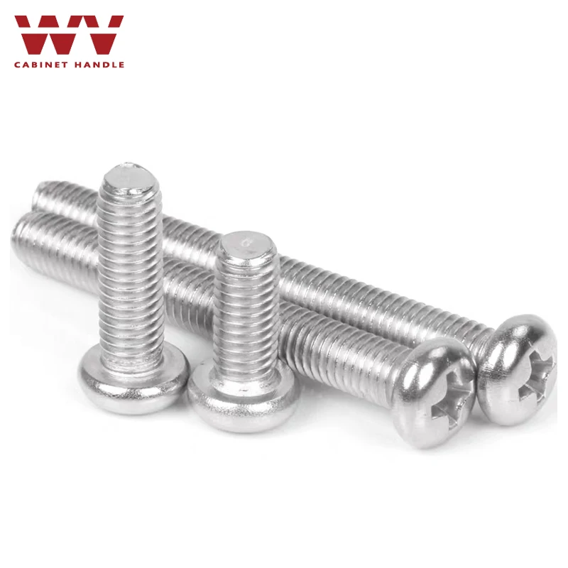 WV 304 крестовые винты из нержавеющей стали с круглой панорамной головкой M2 M3 M4 M5 M6