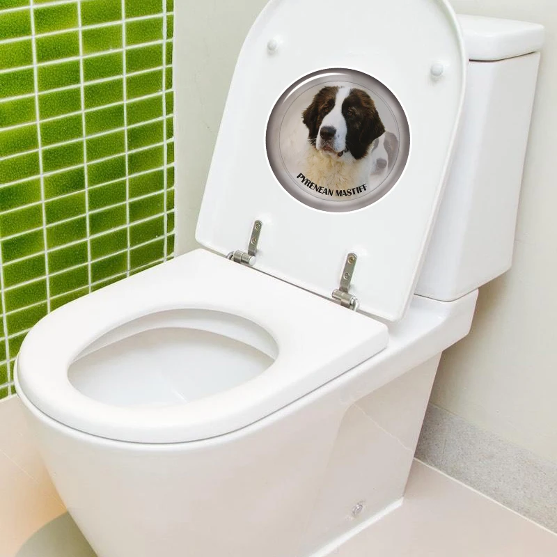 Печатный самоклеющийся наклейки Пиренейский мастиф Овчарка водонепроницаемые