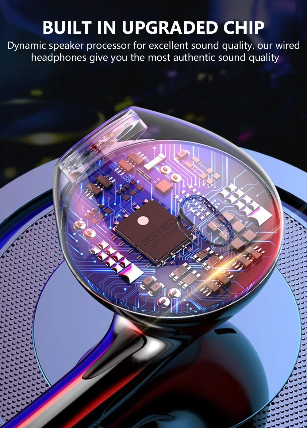 Проводные наушники 3 5 мм с басами стереонаушники музыкальные спортивные игровая