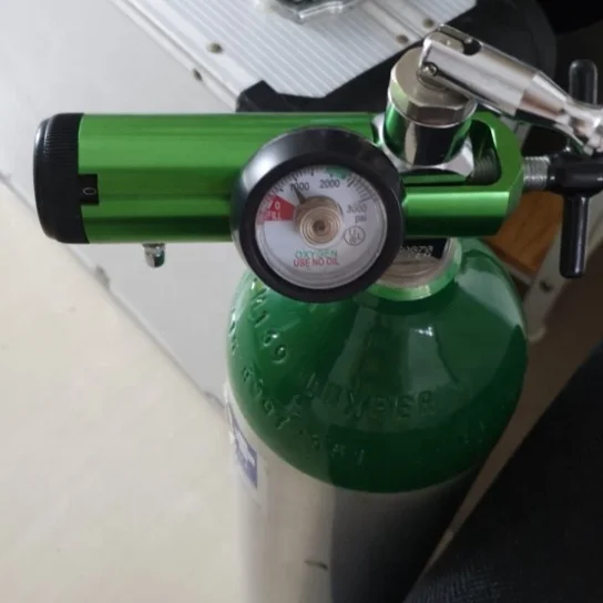 

Кислородный баллон для медицинского применения, регулятор CGA870 0-15L