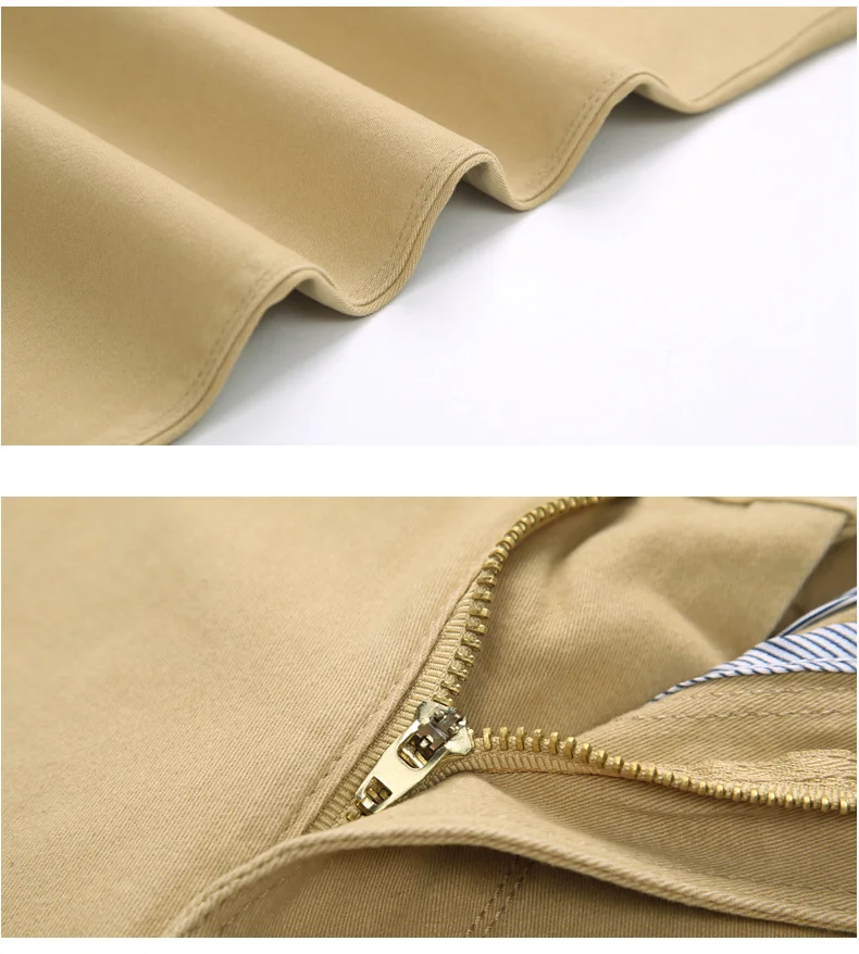 Брендовые мужские летние тонкие 98% хлопковые брюки мужские деловые тонкие эластичные повседневные Черные хаки прямые брюки мужские