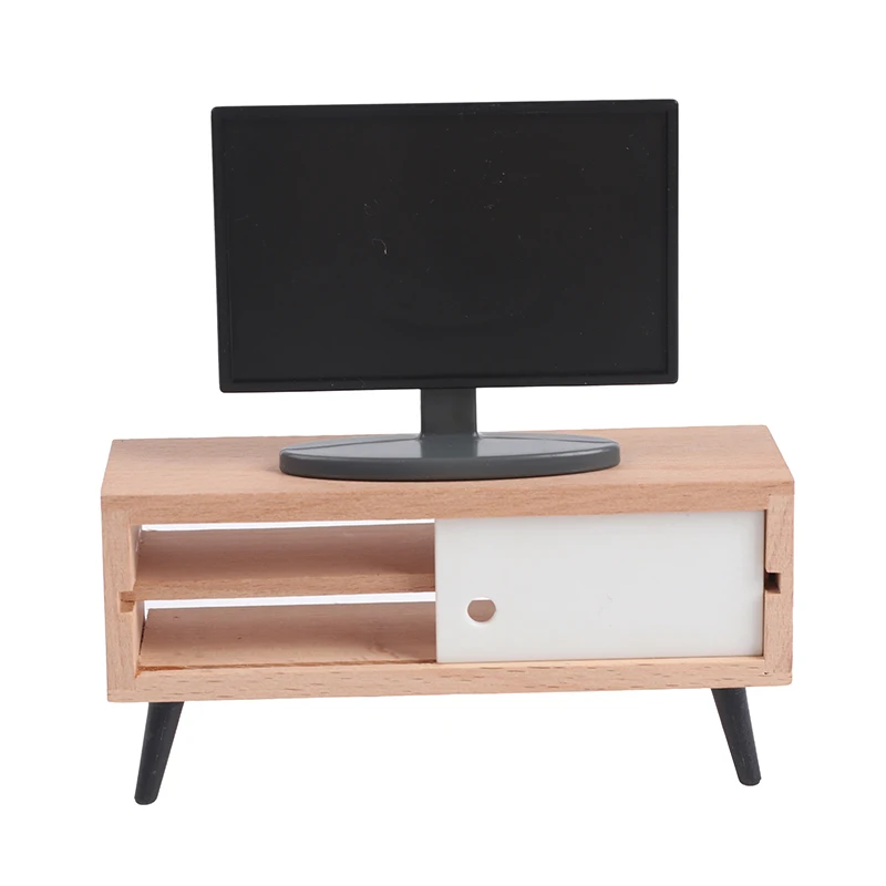 

1 шт., имитация ТВ для кукольного домика, 1:12