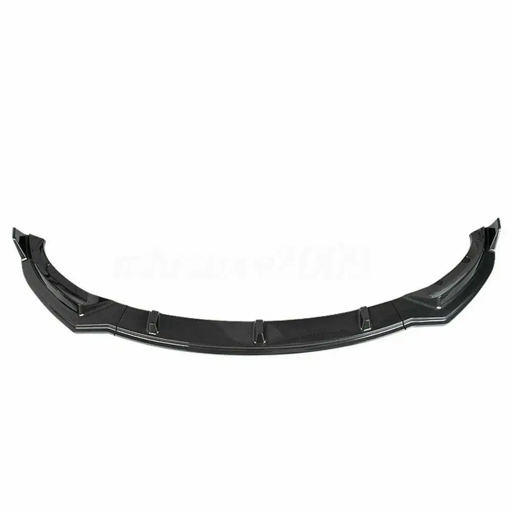 Углеродное волокно стиль передний бампер спойлер для Tesla модель 3 2016 2019 (3 шт.)|universal