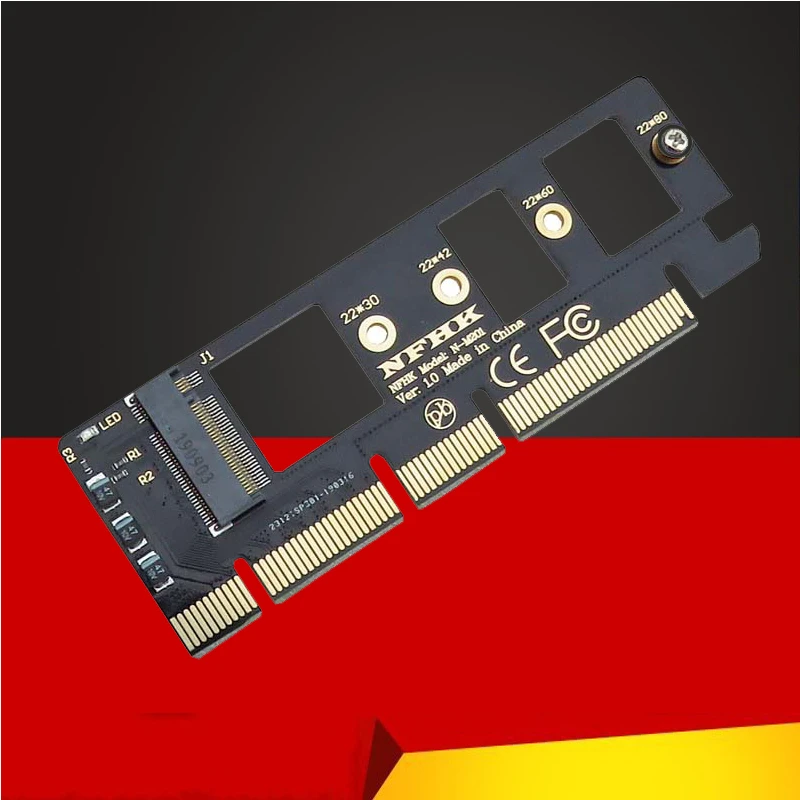 Адаптер M.2 NVME PCI Express PCIE к M2 адаптер SSD E Raiser NGFF карте X4 X8 X16 с поддержкой и переходом