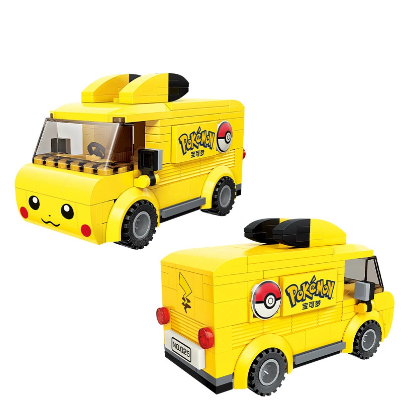 

Pokemon, Pikachu, Enlightenment, Building Blocks, Puzzles, Toy Buses And Cars