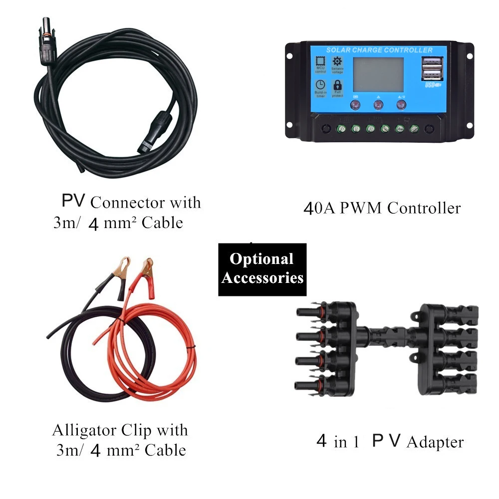 контроллер для солнечных батарей 10A 20A 30A 40A 12В/24В ШИМ двойной USB выход Солнечный