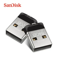 sandisk pen drives 16gb usb flash drive 32gb 64gb usb 2 0 memory stick mini pendrive u disk for pc tablet support official