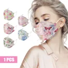 Маски Для взрослых с цветочным принтом, 1 шт.