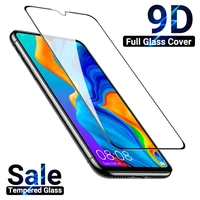 p smart 2019 2020 2021 tempered glass for huawei p30 lite p50 p40 p20 pro p10 plus p8 p9 9d full protective screen protector