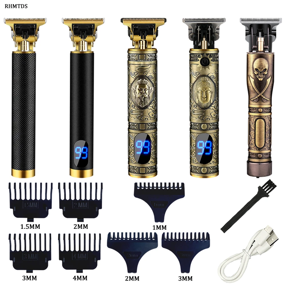 

New Electric Hair Trimmer USB Men's Shaver Trimmer For Men Professional Barber Hair Cutting Machine Beard Trimmer Hair Clipper