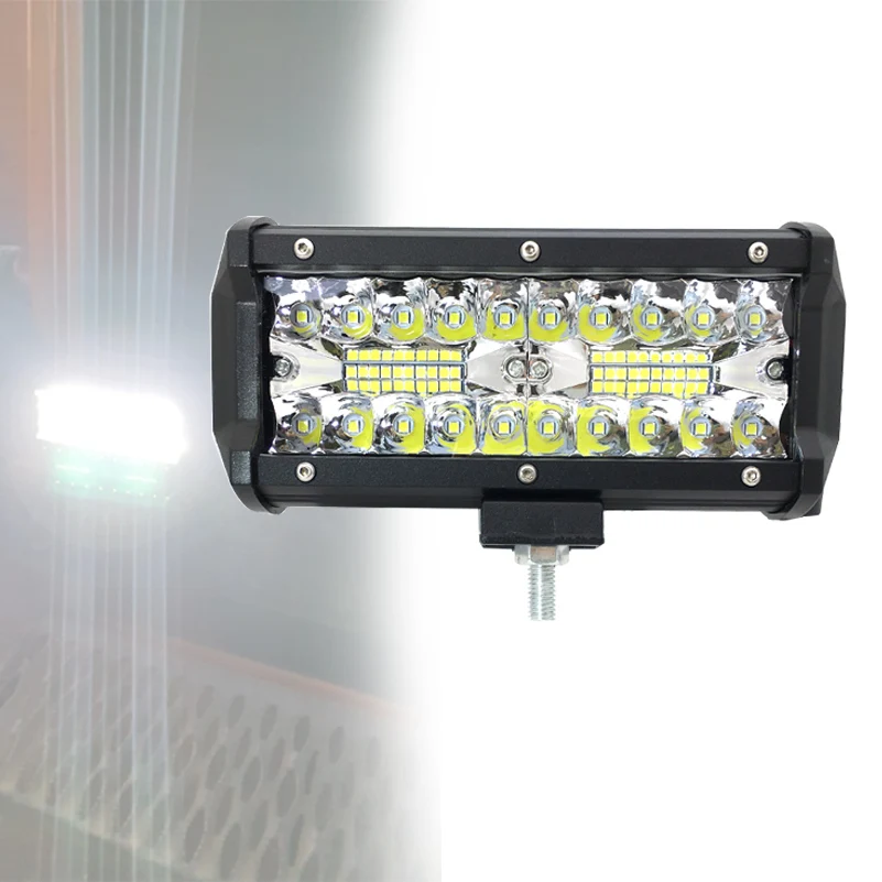 1 шт. 7 дюймов 120 Вт комбинисветильник фары точечный прожектор луч для работы