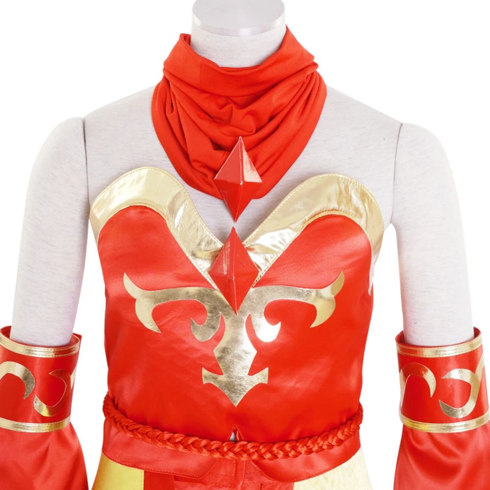 

Dota 2 Lina Inverse Lina witch Cosplay Costume Dress Custom Made