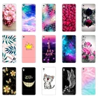 Чехол для Sony Xperia XA XA1 Ultra Plus, мягкий силиконовый чехол из ТПУ с изображением кота и цветка, задняя крышка для Sony Xperia XZ XZ2, Премиум чехлы для телефонов