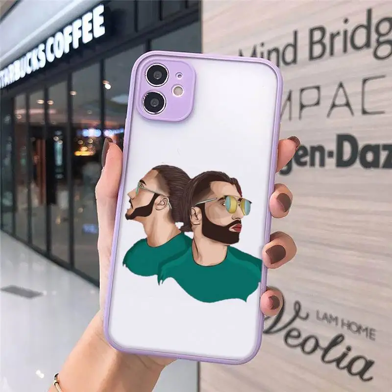 

PNL Rapper art design pattern luxury design Phone Case matte transparent For iphone 7 8 11 12 plus mini x xs xr pro max cover