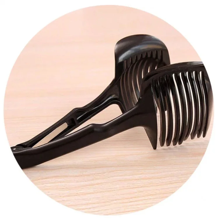 

1 PCS Household Handheld Lemon Slicer Kitchenware Plastic Bread Clip Egg Tomato Slicer Creative For Gadget Kitchen Accessories