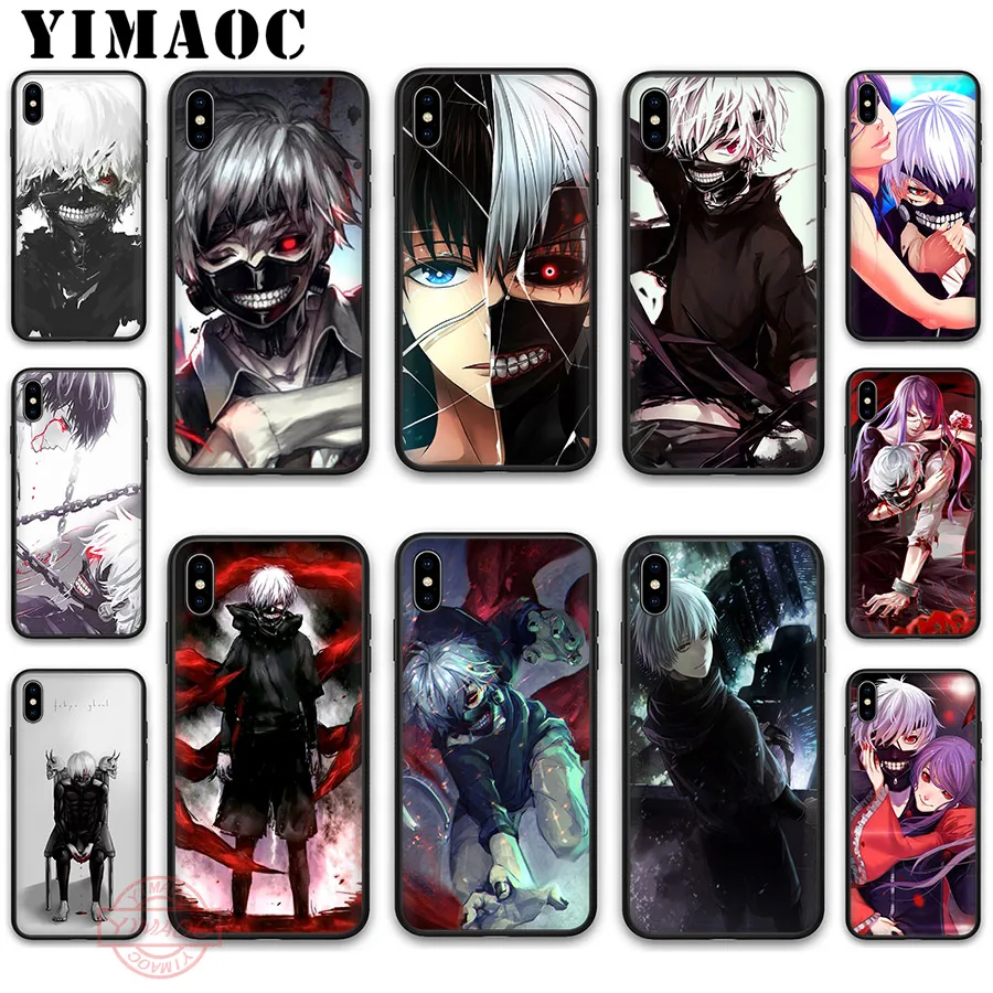 Мягкий силиконовый чехол для телефона YIMAOC с аниме Токийский Гуль iPhone 5 5S SE 6 6S 7 8 Plus