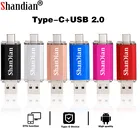 SHANDIAN USB флеш-накопитель 64 Гб OTG Флешка USB флешка OTG реальная емкость флеш-накопитель 4 ГБ 8 ГБ 16 ГБ 32 ГБ 64 ГБ