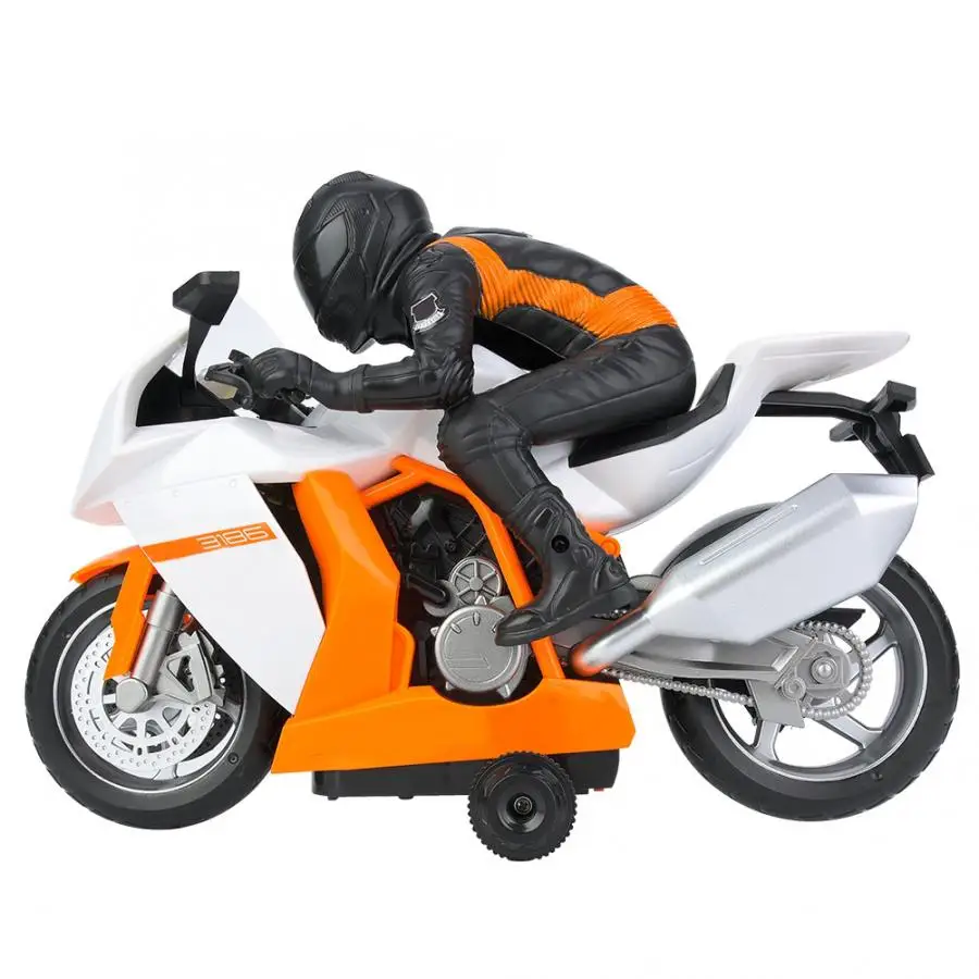 Мини-модный мотоцикл RC с крутым светом высокоскоростные RC игрушки, модели мотоциклов с дистанционным управлением Дрифтерный Мотор Детские игрушки для подарка