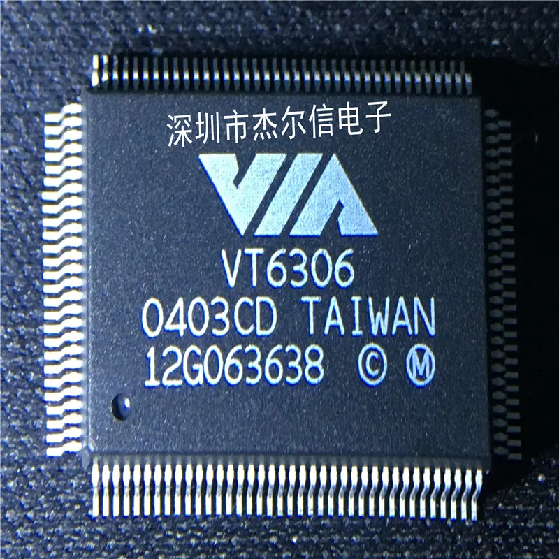 100% новый и оригинальный VT6306G VT6306 через QFP-128 в наличии |