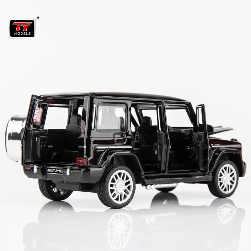 Большой Металлический Игрушечный Автомобиль G63 с высокой имитацией из