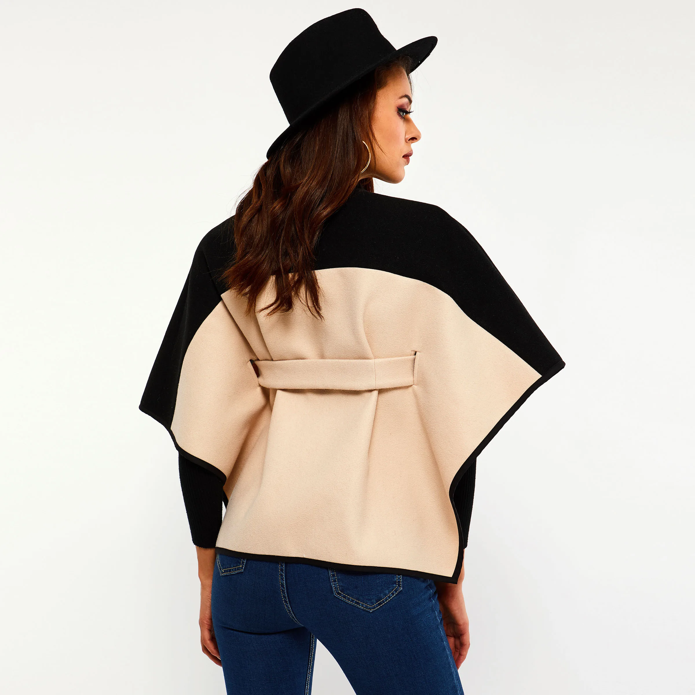 Осенние женские топы из смешанной шерсти 2020 лоскутные толстые западные наряды