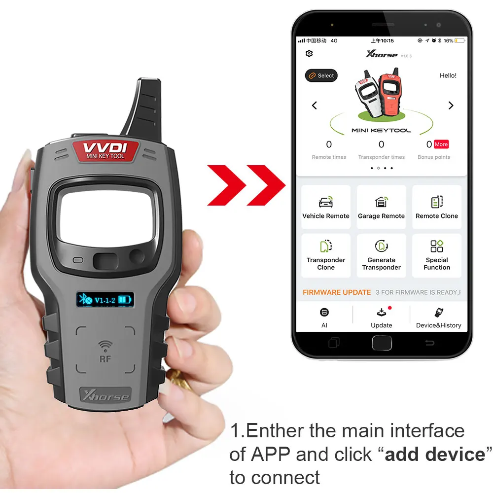 Xhorse VVDI мини ключ инструмент дистанционного ключа программист глобальная версия