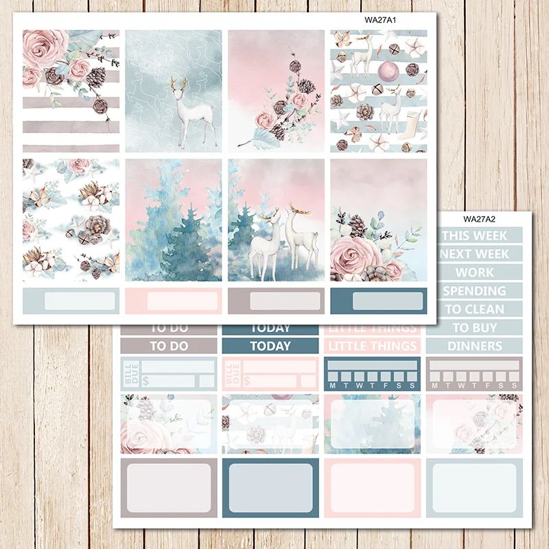 

5 шт., декоративные наклейки «лесные приключения»