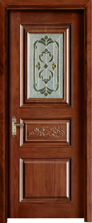 Традиционные двери на заказ из массива дуба современные межкомнатные с одной