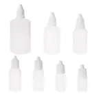 5-100 мл пустые пластиковые сжимаемые бутылки-капельницы для глаз, жидкая капельница, контейнер, диспенсер, многоразовая бутылка, белая