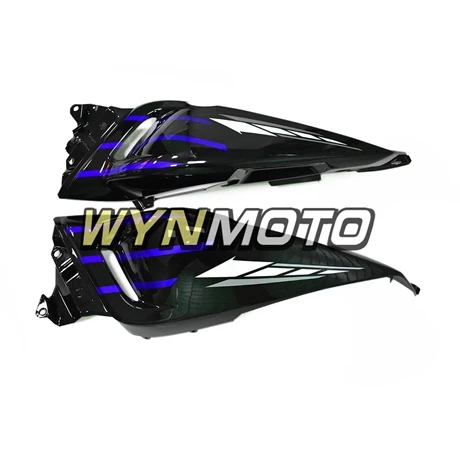 Полный обтекатели для Yamaha T-MAX TMAX 530 XP530 год 15 16 АБС-пластик электронный атомайзер блеск для губ цвет синий, черный; большие размеры