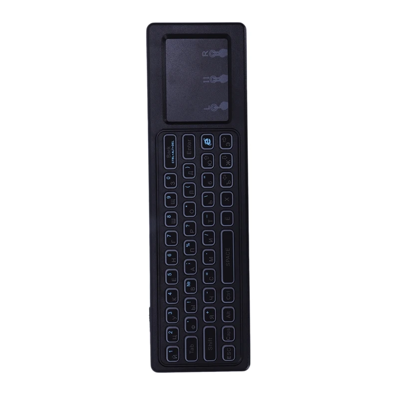 T6 C Plus Русская клавиатура Air mouse 2 4G Беспроводная Летающая мышь мини беспроводная 7