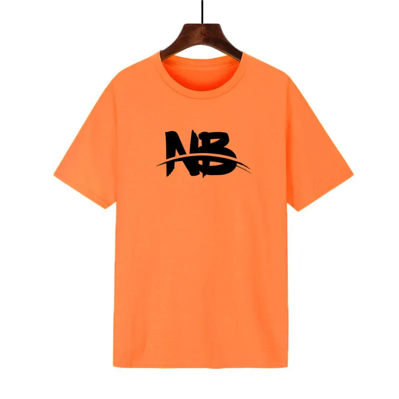 

2021 spring and summer new solid color simple t-shirt short-sleeved men's loose cotton Korean round neck T-shirt