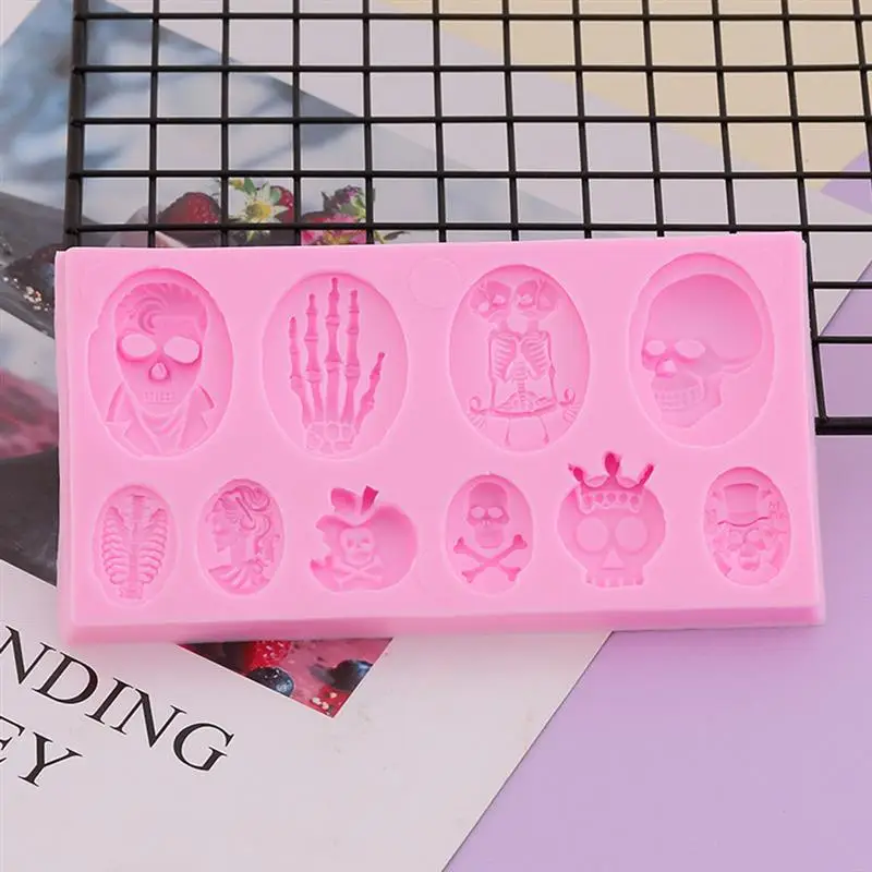 Силиконовые формы для торта на Хэллоуин DIY Инструменты украшения тортов из