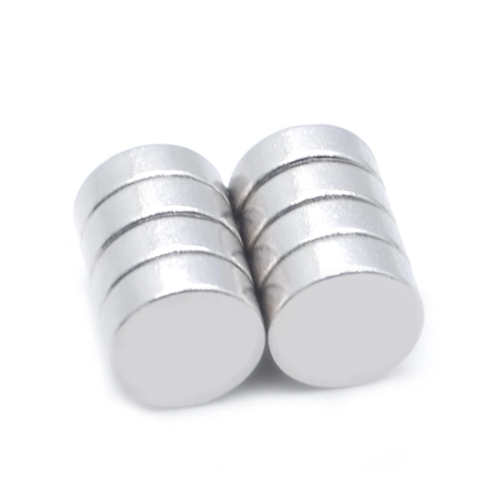 Круглый неодимовый магнит NdFeB N35 20/50/100/200/500 шт. 8x3 супермощный небольшой постоянный
