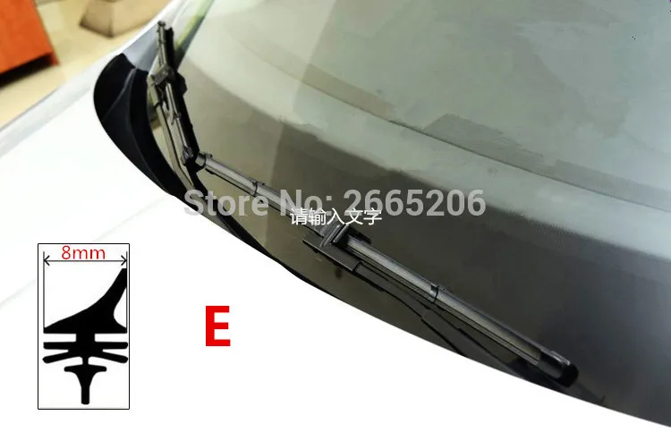 Бесплатная доставка стеклоочистители автомобиля Резиновая полоса щетка