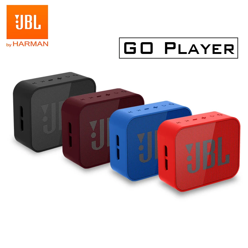 

JBL FM Radio TF Card GO Player Wireless Bluetooth Speaker Outdoor Portable Mini Speaker Bass Sound Rechargeable Battery with Mic