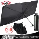 Автомобильный зонт, солнцезащитные Чехлы, автомобильный солнцезащитный зонт, ветровое стекло, защита от солнца, УФ-защита, крышка ветрового стекла, аксессуары