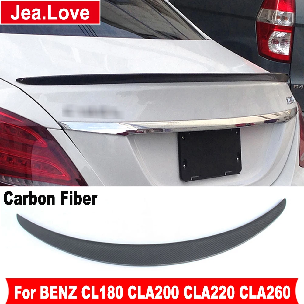 

AMG Real Carbon Fiber Rear Trunk Wing Spoiler Car Styling Part For BENZ CL180 CLA200 CLA220 CLA260 2013-2017